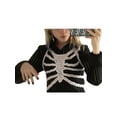 thumbnail image 4 of Seyurigaoka Women Knit Sweater Rainbow Striped Tank Gothic Skeleton Bones Cami Corset Crop Tops E-Girl Harajuku Grunge Mini Vest, 4 of 6