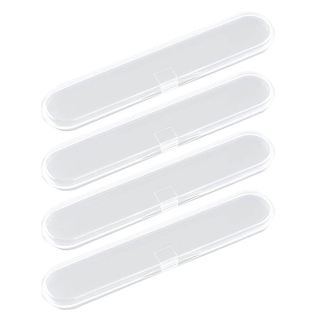 FENGGUIQU 20Ud Caja Transparente Multiusos Para Guardar Accesorios Como Y Limas De