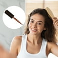 thumbnail image 3 of Cepillo de cabello Unique Bargains Cepillo redondo herramienta de peinado ondulado 1.89", 3 of 6
