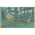 thumbnail image 2 of Herbert Crowley 24x16 Gold Ornate Framed and Double Matted Museum Art Print Titled - ‘Wiggle Much’ Baby Hiding from Mama (circa 1910), 2 of 4
