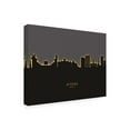 thumbnail image 2 of Michael Tompsett 'Athens Georgia Skyline Glow II' Canvas Art, 2 of 3