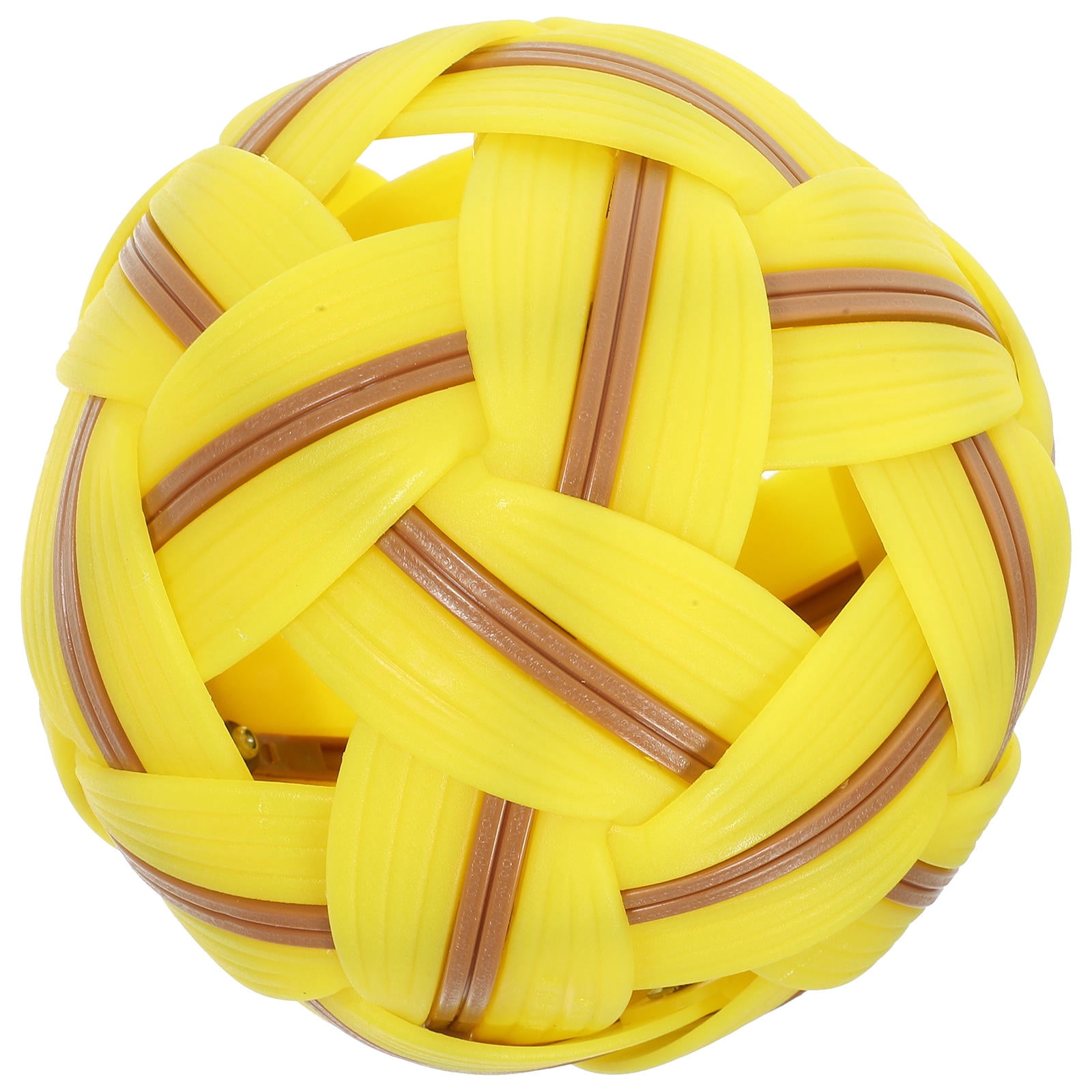 HONMEET Plastic Woven Football Outdoor Soccer 2pcs Stylish Design for Playtime and Sports Activities for Fan Gear