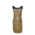 thumbnail image 4 of Sequin Mini Party Bodycon Dress Draping Lace Up back Stretchy Art Deco Tank Dress, 4 of 4
