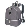 Breast Pump Bag Backpack - Cooler and Moistureproof Bag Double Layer for Mother Baby Bottle Breast Milk Pump Outdoor Working Backpack