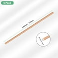 thumbnail image 3 of Uxcell 5-Pack Barra Redonda de Cobre 3mm x 100mm T2 Cobre, 3 of 7