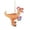 C, variante sur TIELUTT Pendentif de Noël Dinosaure Ornements Décoration Perles Suspendues pour Portes Chaînes Décoratives pour Lumières Suspendues Perles en Verre pour Artisanat Petites Décorations de la Saint-Valentin Transparentes