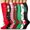 Red Black, variant on 7 Pairs Christmas Copper Compression Socks for Women & Men Circulation 15-20 mmhg - Better Blood Flow, Swelling, Best Support for Medical, Running, Nursing