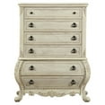 thumbnail image 2 of ACME Ragenardus Wood Bombay Chest Antique White, 2 of 4