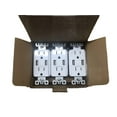 thumbnail image 3 of Commercial Electric 3.6 Amp Dual USB Charger and 15 Amp Receptacle, White (6-Pack), 3 of 4