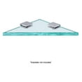 thumbnail image 4 of 6" x 6" Triangle Glass Shelf - Shelf Only - Tempered - 3/8" Thick - Flat Polished Glass, 4 of 5