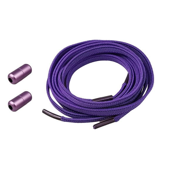 RuiJiao Elastic Metal Capsule Shoelaces - Colorful, Tie-Free Shoelaces for Adults and Kids, Easy On/Off, Perfect for Active Lifestyles