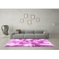 thumbnail image 3 of Ahgly Company Indoor Rectangle Abstract Pink Modern Area Rugs, 6' x 9', 3 of 4