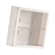 thumbnail image 3 of Vitrina de pared para guardar figuras, caja ciega, expositor de manualidades, a prueba de polvo, color blanco, 3 of 13