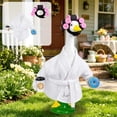 thumbnail image 2 of AuroraX Porch Goose Lady Bathrobe Outfit 17-19 In Porch Goose Clothes Set 23" Porch Goose Accessories Yard Outdoor Decor, 2 of 6