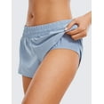 thumbnail image 6 of CRZ YOGA Women's Running Shorts Low Waisted 2.5 Inches Mesh Liner with Zip Pocket, 6 of 6