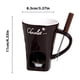 thumbnail image 4 of Taza Para Olla Caliente Taza de cerámica para fondue de chocolate, ideal para calentar velas y fundir queso y chocolate (1 unidad) Rkxzt, 4 of 6