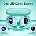 thumbnail image 2 of Auriculares inalámbricos bmani Bluetooth con pantalla LED, 2 of 6
