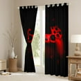 thumbnail image 3 of Games Room Darkening Curtain Red Gaming Console Window Curtain For Bedroom Video Game Gamepad Window Curtain Teens Hipster Gamer Game Controller Not Blackout Drapes,38"Wx54"L, 3 of 7