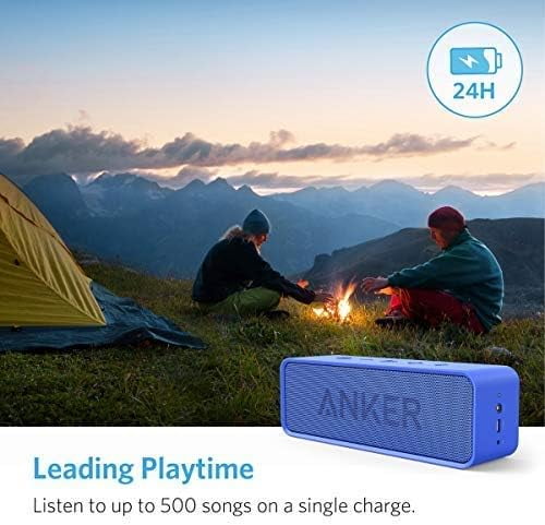 Anker SoundCore Portable Bluetooth Speaker, Blue, New