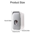 thumbnail image 3 of Ctnporpo Automatic Toothpaste Squeezer Set Perforation Wall Shelf Lazy Toothbrush Holder Bath Towels, 3 of 5