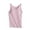 Pink, variant on Jewelreauty Cotton Tank Tops with Built in Bra Camisole Tops Womens Plus Size Sleeveless Workout Sports Seamless Tanks (M, Gray)