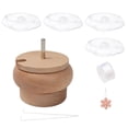 thumbnail image 1 of simhoa Wooden for Seed Beads Beading Machine Necklace Flexible Crafts Threading Sewing, 1 of 8