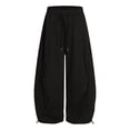 thumbnail image 6 of UAYOTSE Girls Sweatpants Baggy Barrel Pants Wide Leg Open Bottom Casual Sweat Pants with Pockets 5 15 Years,Sizes 8-9 Years, 6 of 6