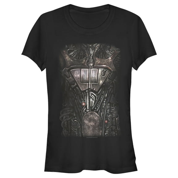 Junior's Star Trek: The Next Generation Borg Armor Graphic Tee Black 2X Large