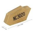 thumbnail image 2 of Inserts en Carbure Lame de Rotation CNC, 10 Pcs Lame de Rotation CNC, Accessoires de Machine Durable GTN3 Lame Robuste HW190223113, 2 of 9