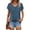 Multicolor, variant on Karight Women's Printed V-neck Short-sleeved T-shirt Loose Short Sleeve