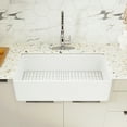 thumbnail image 3 of 36" Fireclay Farmhouse Kitchen Sink with Bottom Grid and Basket Strainer 90Lb, 3 of 7