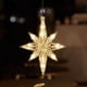 thumbnail image 1 of Xihbxyly Lámpara Colgante Led con Forma de Ciervo y Copo de Nieve, Decoración Festiva para Ventanas, Luz Blanca Cálida, Funciona con Pilas, Ambiente Romántico, Adorno Navideño para El Hogar, Material, 1 of 3