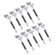 thumbnail image 1 of Soporte para pelotas de golf, plástico, 10 diagonales, portátil, duradero, accesorios deportivos, 10 Uds., 1 of 2
