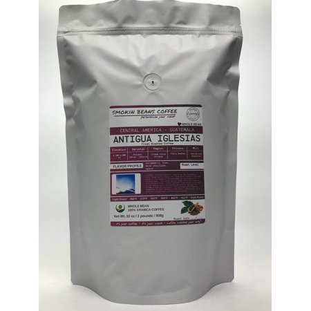 Guatemala ( Roasted Coffee) Arabica Central America roasted-to-order daily full city roast whole bean we can grind provide lighter or darker roast upon request message at checkout