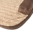thumbnail image 5 of Vibrant Life Small Round Corner Sofa Style Dog Bed, Brown, 23" x 28", 5 of 6