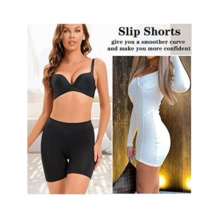 SAYFUT Womens Seamless Shaping Boyshorts Panties Tummy Control Underwear  Slimming Shapewear Shorts 