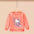 thumbnail image 3 of Hello Kitty-suéter de tendencia de otoño para niños y niñas, camisetas de manga larga con estampado informal coreano, camisetas, ropa para niños, 3 of 5