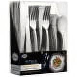 Lillian Polished Silver Cutlery Combo Box 96 Ct