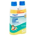 thumbnail image 2 of Equate Kids Broad Spectrum Sunscreen Continuous Spray Twin Pack, SPF 50, 6 oz, 2 Count, 2 of 4