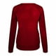 thumbnail image 5 of Pntutb Tops de mujer Suéter de cuello redondo con estampado navideño Blusa suelta Sudadera sin capucha Pntutb Pntutb-3511, 5 of 7