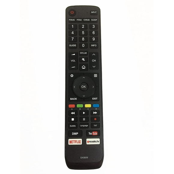 En3b39 Remote Control For Hisense Led Lcd Tv