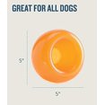 thumbnail image 3 of Planet Dog Orbee-Tuff Snoop Interactive Treat Dispensing Dog Toy, Large, Orange, 3 of 9