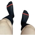 thumbnail image 3 of LNWUY Mens Silk Sheer Socks Ultra Thin Nylon Athletic Sports Sock Daily Casual Stockings Red Free Size, 3 of 3