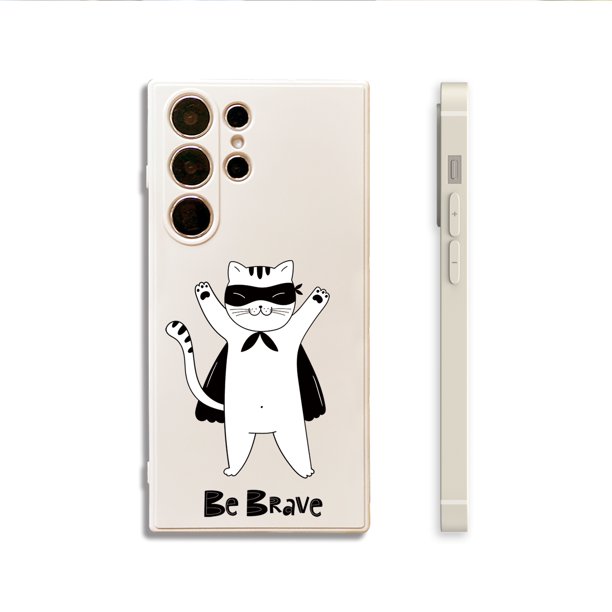 Proteja su iPhone con esta divertida funda para teléfono plateada colorida de doble capa mate con diseño de dibujos animados