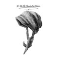 thumbnail image 5 of Slccxzc Slouchy Beanie Hat for Women, Breathable Gray Turban Cap Sleep Headwear, 5 of 7