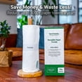 thumbnail image 2 of Reusable Paper Towels - Value Pack Of 24 Paperless Paper Towels! - 100% Cotton Super Soft Absorbent Washable And Made To Last, 2 of 4
