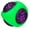 Green, variant on Dog Dental Lighted TPR Translucent Diamond Balls 3 inch Small to Medium Canines (1 Ball Random Color (Discounted))
