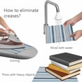 thumbnail image 4 of Placemats Set of 6, Blue Grey Striped Woven Placemat, Linen Place Mats for Kitchen/Dining Tables, Farmhouse Stripes Modern Abstract Art Washable Table Mats for Party, 4 of 8