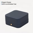 thumbnail image 3 of Uxcell Velvet Bracelet Box, Single Slot Vintage Jewelry Holder for Wedding, Blue, 3 of 5