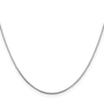 thumbnail image 2 of 925 Sterling Silver .8mm Box Chain Necklace Pendant Charm, 2 of 6